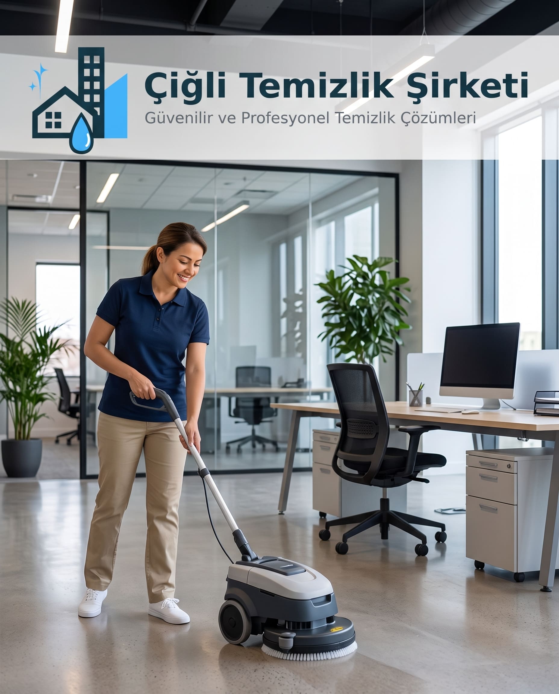Çiğli ofis temizliği hizmeti - düzenli ve temiz çalışma ortamı